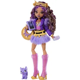 Mattel Monster High Clawdeen Puppe (Beige)