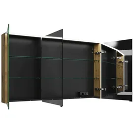 Burgbad Eqio 140 cm Eiche Dekor Urban mit LED