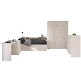 58 aufm Kessel KINDERZIMMER SET Parisot Sleep 5-tlg. Holzdekor Weiß/Eiche