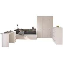 58 aufm Kessel KINDERZIMMER SET Parisot Sleep 5-tlg. Holzdekor Weiß/Eiche
