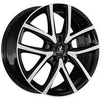 itWHEELS Mira 7 x 17 5 x 112 ET45 MB66,6 Schwarz Poliert Glänzend