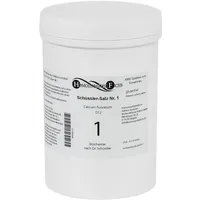 HOMOEOPATHIEFUCHS Schüssler-Salz Nummer 1 Calcium Fluoratum D12 Biochemie 4000 St Tabletten