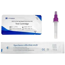 Longsee  COVID-19 Antigen Rapid Test Cassette Schnelltest Nasenabstrich  25 Stück