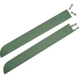 Andiamo Eckleiste Grün 43 cm 2 Stück