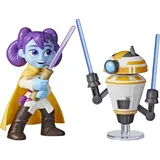 Hasbro Star Wars Pop-Up Lichtschwert Duell Figuren 10 cm