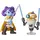 Hasbro Star Wars Pop-Up Lichtschwert Duell Figuren 10 cm