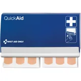 First Aid Only QuickAid Pflasterspender Pflasterstrips blau 90 St.