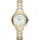 Emporio Armani Damen Armbanduhr Weiß/Bicolor AR11513