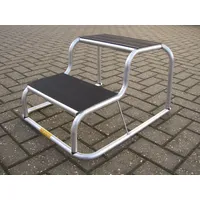 Milenco Aluminium aus Top Schritt, schwarz