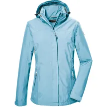 KILLTEC Damen Funktionsjacke/Regenjacke mit abzippbarer Kapuze KOS 26 WMN JCKT, eisblau, 36,