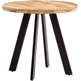 Wohnling Esstisch 80 x 75 x 80 cm braun