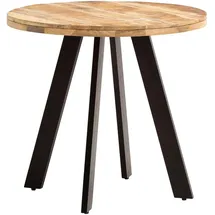 Wohnling Esstisch 80 x 75 x 80 cm braun