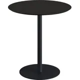 Essentials Klapptisch ESSENTIALS "Urban", schwarz, schwarz, schwarz, B:70cm H:73,2cm T:70cm, Pulverbeschichteter Stahl, Tische, in verschiedenen Ausführungen