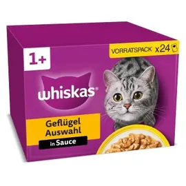 Whiskas Geflügel Auswahl in Sauce 24 x 85 g