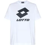 lotto T-Shirt - mit plakativem Logoprint weiß
