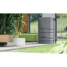 Prosperplast Regenwasserbehälter Aqua Tower 450 l hellgrau