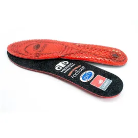 FootGel Einlegesohlen Ski Extreme Cold mit Merinowolle-schwarz