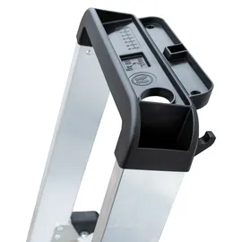 MUNK Aluminium-Stufenstehleiter 4 Stufen 40104
