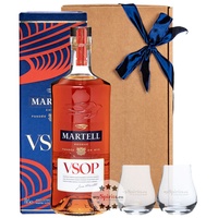 Martell VSOP Cognac Geschenkset mit 2 Gläsern