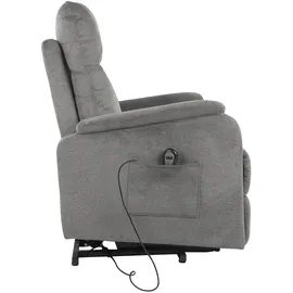 Duo Collection TV-Sessel DUO COLLECTION "Rubi mit eletrischer Aufstehhilfe und Relaxfunktion", grau, B:75cm H:90cm T:85cm, Webstoff: Polyester 96%, Nylon 4%, Sessel, Taschenfederkern mit Stahlwellenunterfederung