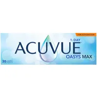 Acuvue OASYS Max 1-Day for Astigmatism – 30 Tageskontaktlinsen mit -9.00 dpt, Cyl -0.75, Ach 180 & BC 8.5