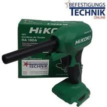 Hikoki RA18DA Akku-Gebläse Luftdurchsatz 0.7 m3/min 18V Akku Gebläse RA18DAW4Z