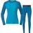 Bergans Allround Merino Baselayer Set Damen Aqua Lagoon/Türkis M