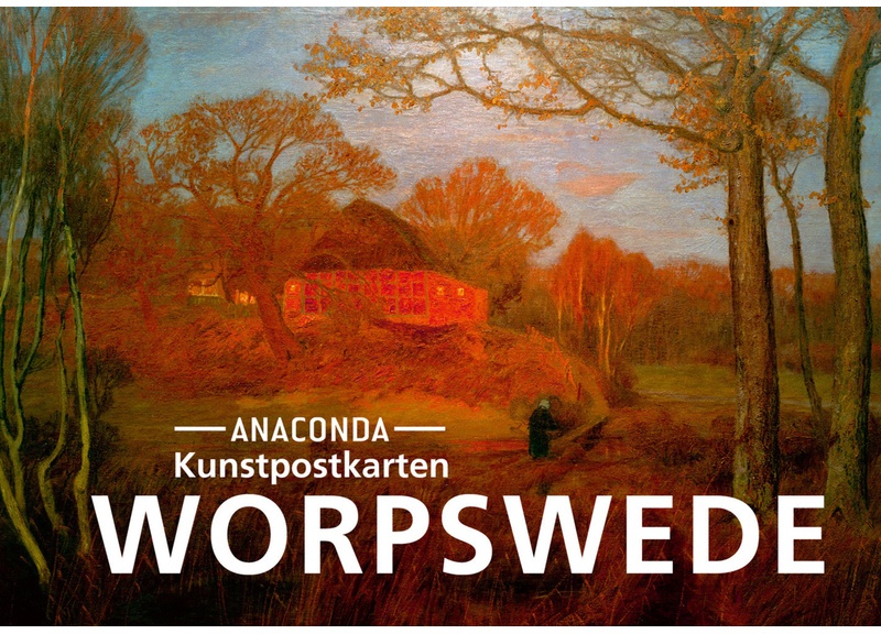 Postkarten-Set Worpswede, Kartoniert (TB)