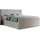 MKS Meble MKS boxspringbett Beige, Textil, 2-Sitzer, H3, Rechteckig, 140x200 cm, Schlafzimmer, Betten, Boxspringbetten