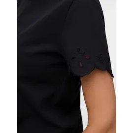 Vero Moda VMLOUISE SS TOP JRS Schwarz M