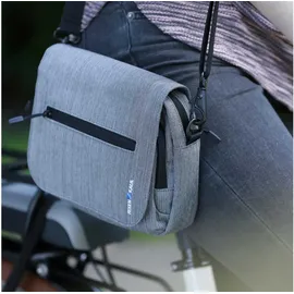 KLICKfix SmartBag Touch Lenkertasche grau