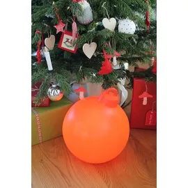 8 seasons DESIGN 8 seasons | Motivleuchte Shining Christmas Ball 33 cm, rot LED Ø Rot