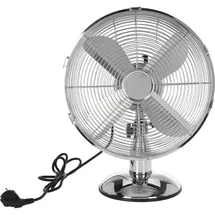 casativo Edler Tischventilator 30 cm Tischventilator Silber