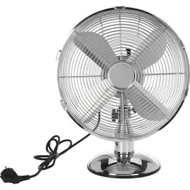 casativo Edler Tischventilator 30 cm Tischventilator Silber