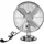 casativo Edler Tischventilator 30 cm Tischventilator Silber