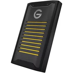 SANDISK SSD-Festplatte "G-DRIVE ArmorLock SSD 1TB", schwarz, 1000 GB, Festplatten