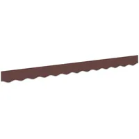 VidaXL Markisenborte für 2,5m Rahmen Braun 2,3x0,2m