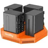 SmallRig NP-F970 4-Kanal Ladegerät), & Akku-Set