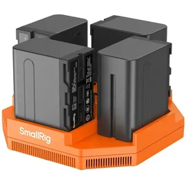 SmallRig NP-F970 4-Kanal Ladegerät), & Akku-Set
