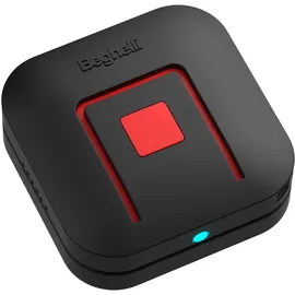 BEGHELLI - Lebensretter Pocket Tragbares Teleskop-Gerät, GSM Tasche für schnelle Anrufe, Senioren, Nano-SIM-Karte, GPS, Freisprecheinrichtung, Fallsensor, Sport und Alltag, Schwarz