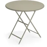 Emu Arc en Ciel Klapptisch Ø 80 x 74 cm Grau/Grün