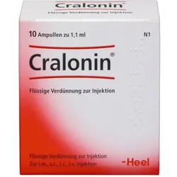 CRALONIN Ampullen 10 St Ampullen