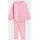 adidas Girls' Monogram Crew/Leggings Set Infant, Pink, - 104