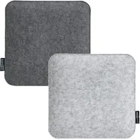 Dune Design DuneDesign Filz Sitzkissen Eckig 35x35x3cm Stuhlkissen Set