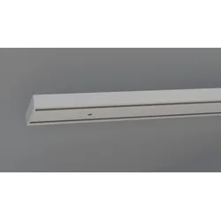 Schienensystem INDEKO "Objektschiene", weiß, L:210cm, Aluminium, Kunststoff, Gardinenstangen, Innenlauf Gardinenschiene, Komplett-Set inkl. Gleitern&Montagematerial