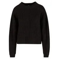 URBAN CLASSICS Wide Basic Oversized Pullover Black XL