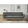 SalesFever Schlafsofa Strukturstoff 3-Sitzer Grau
