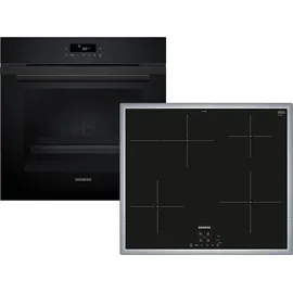 Siemens PQ223IA00Z Einbau-Backofen-Set + EH64KBFB5E Induktionskochfeld