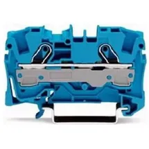 WAGO GmbH& Co. KG Durchgangsklemme 0,5-6/10qmm blau,
