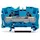 WAGO GmbH& Co. KG Durchgangsklemme 0,5-6/10qmm blau,